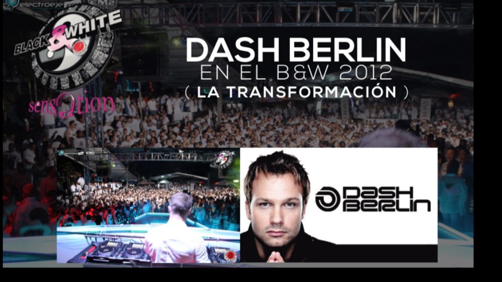 DASH BERLIN EN EL BLACK AND WHITE